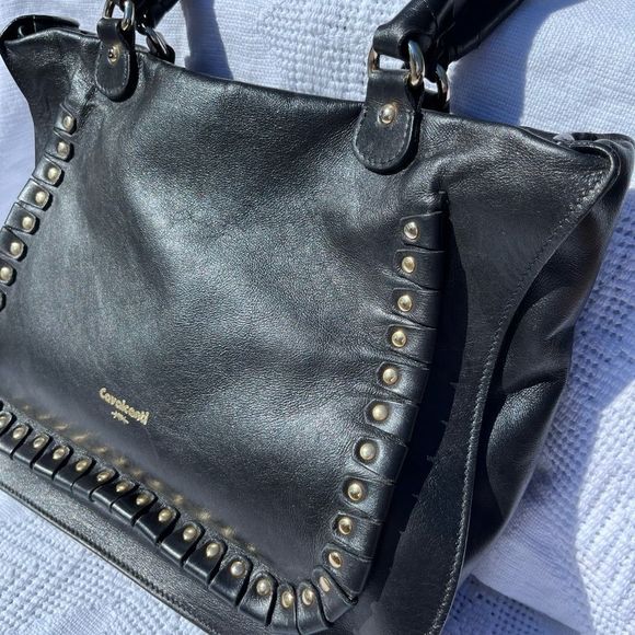 CAVALCANTI LEATHER SHOULDER BAG - Picture 12 of 16